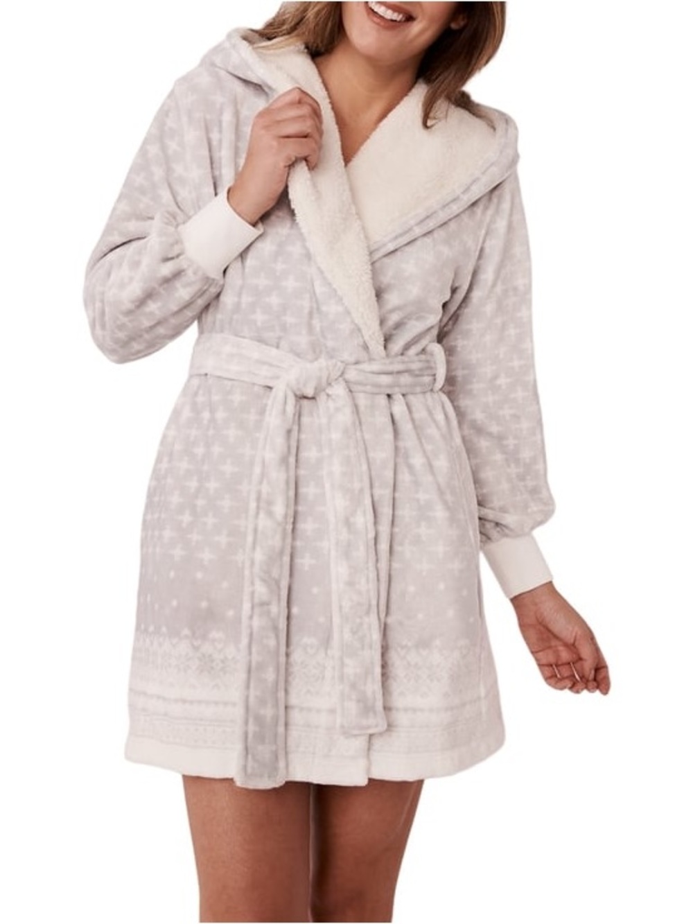 🆓 with purchase ❄️ Plush Hooded Robe